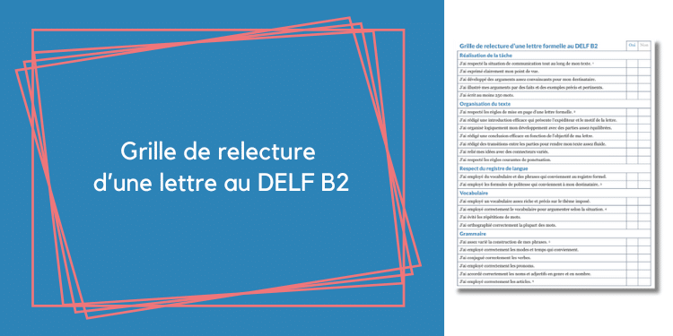 grille relecture lettre B2